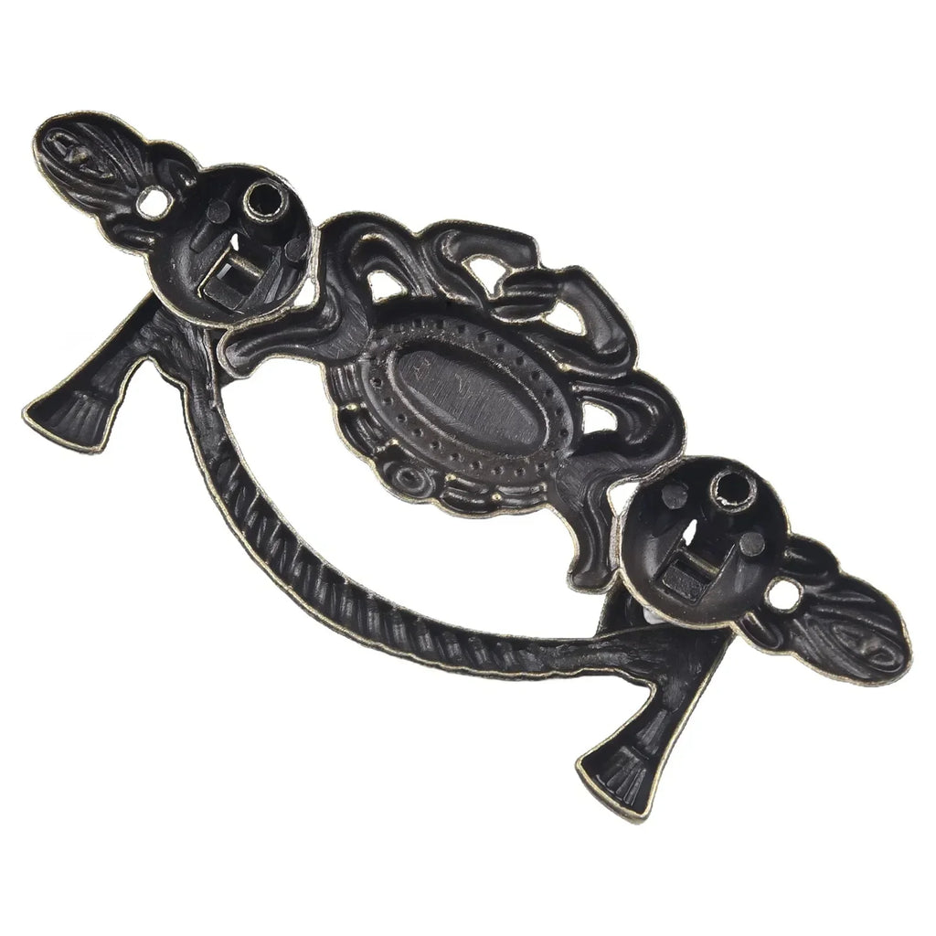 Antique Bronze Zinc Alloy Cabinet Door Handles – 2 Pack