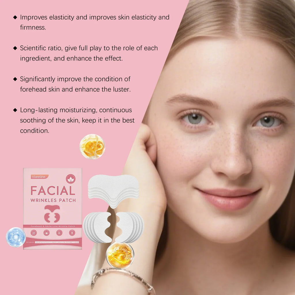 Anti-Wrinkle Forehead Patch | Smile Line Eraser for Smoother Skin