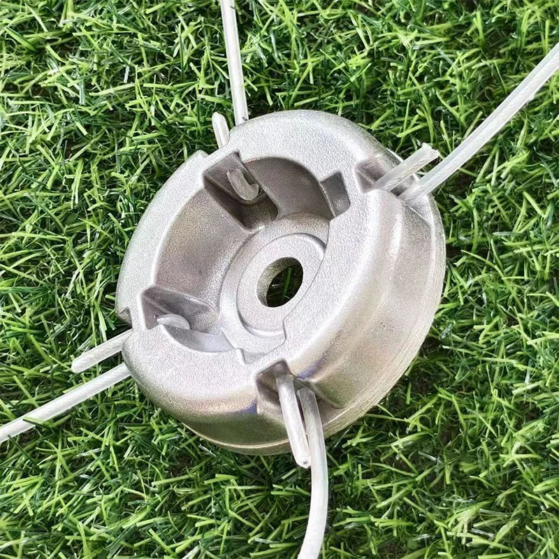 Universal Aluminum Alloy Lawn Mower Trimmer Head & Nylon Line