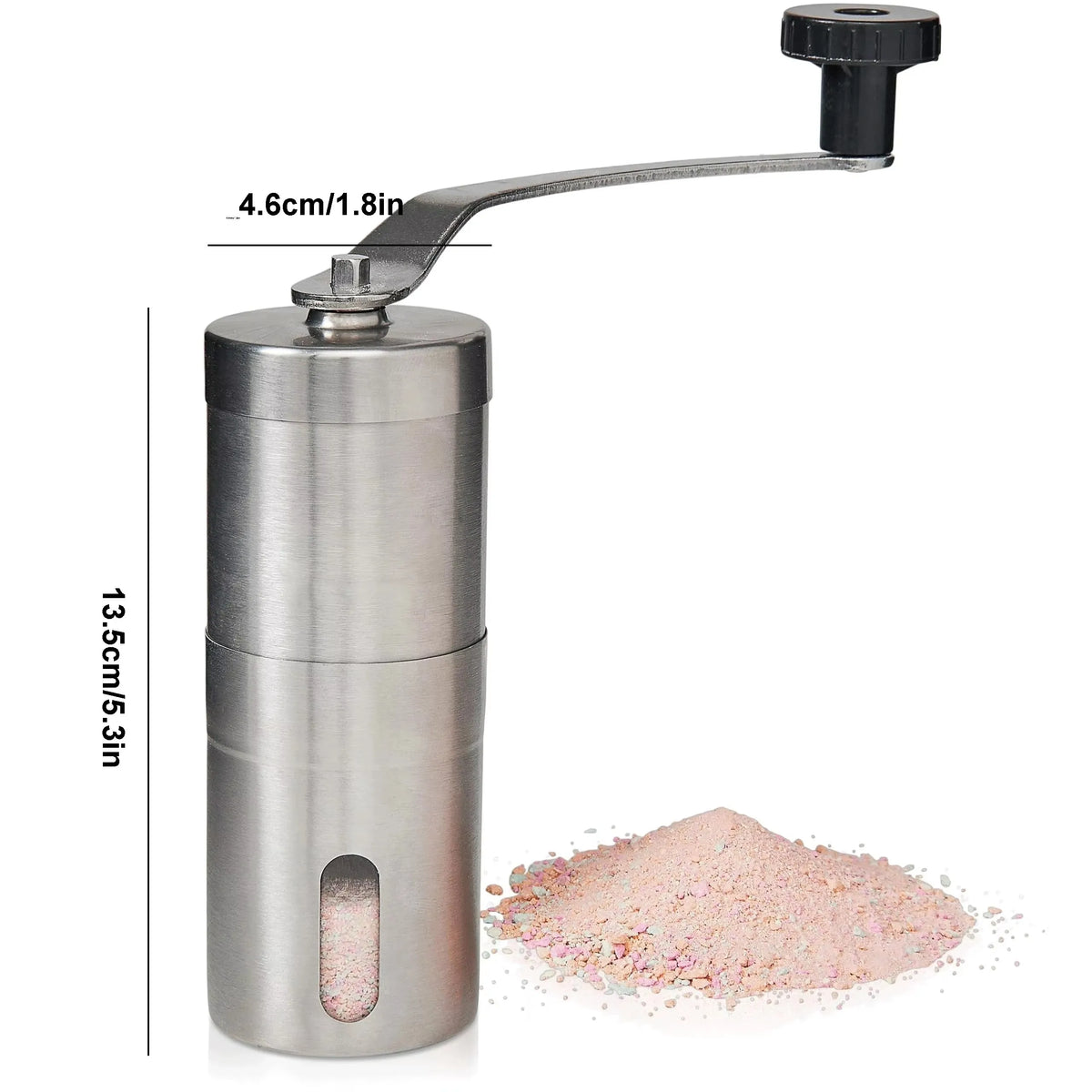 Pill Crusher Stainless Steel Grinder Large Capacity Splitter Cuts