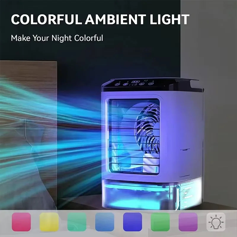 Silent Desktop Spray Fan Air Cooler & Humidifier | 900ml Tank