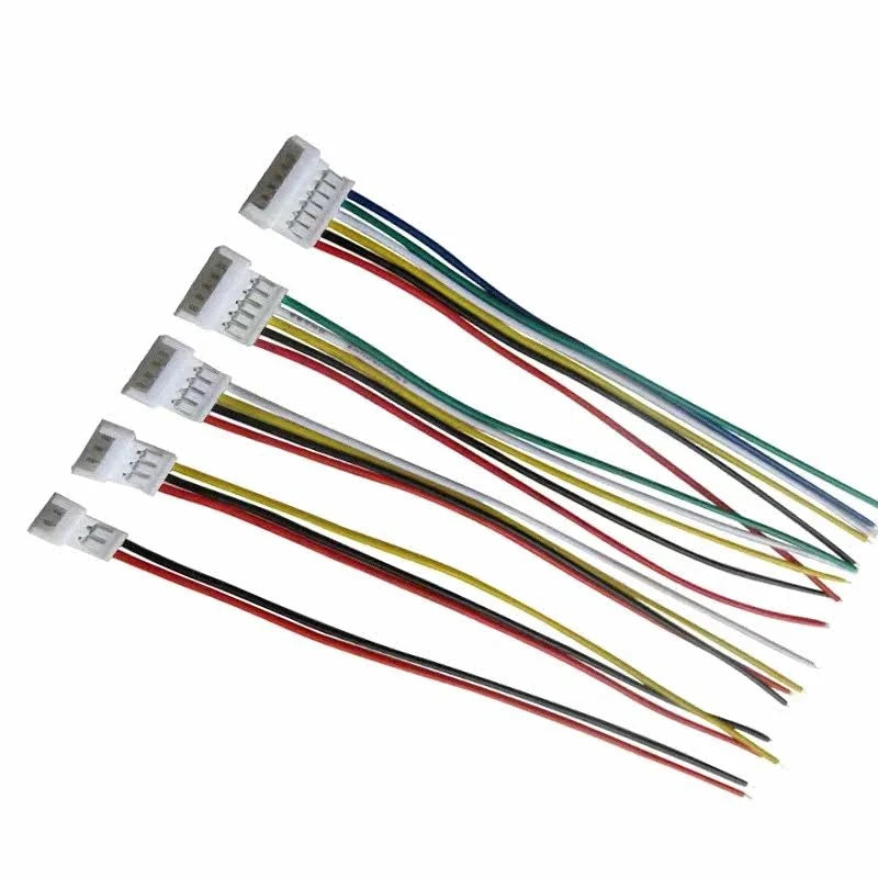 10Pairs JST 1 25 Male Female Wire Connector Pitch 2P 3P 4P 5P 6P Plug