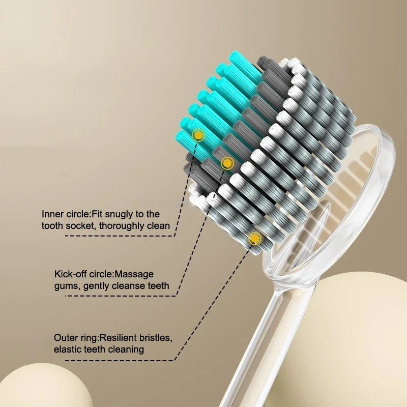 Ultra-Fine Soft Bristle Adult Toothbrush – 2 Pack