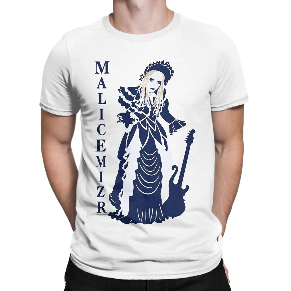Malice Mizer Vintage Men's Cotton Graphic T-Shirt | Short Sleeve