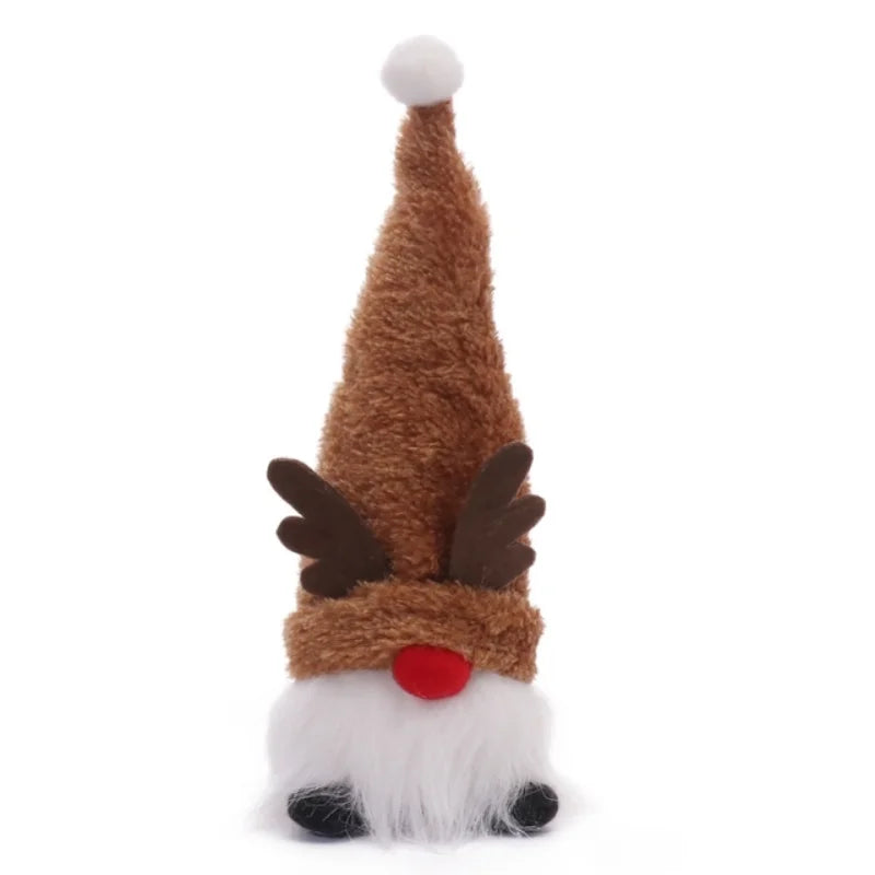 Christmas LED Gnome Plush Doll Pendant | Xmas Tree Ornament