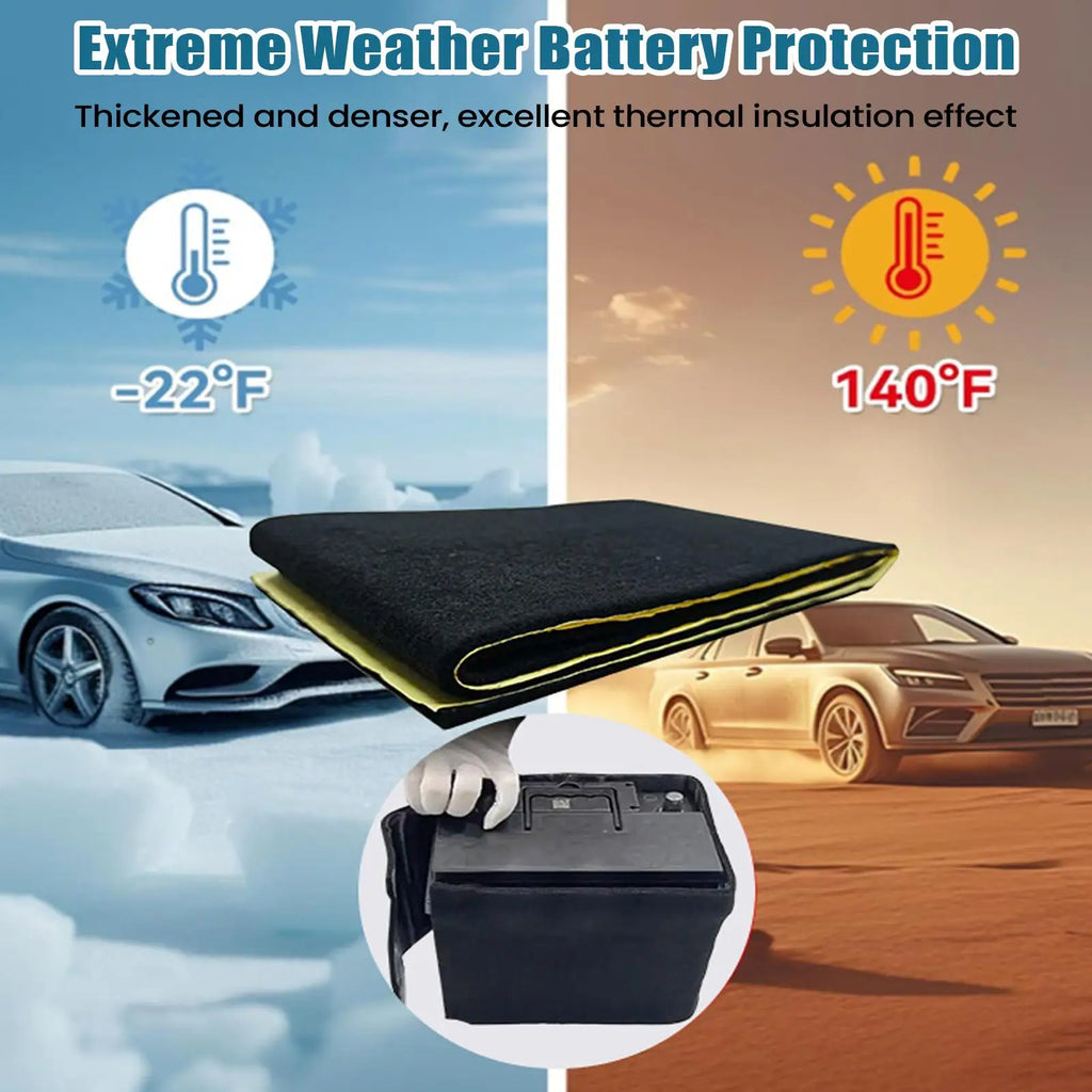 Car Battery Insulation Blanket – Flame-Retardant Thermal Cover