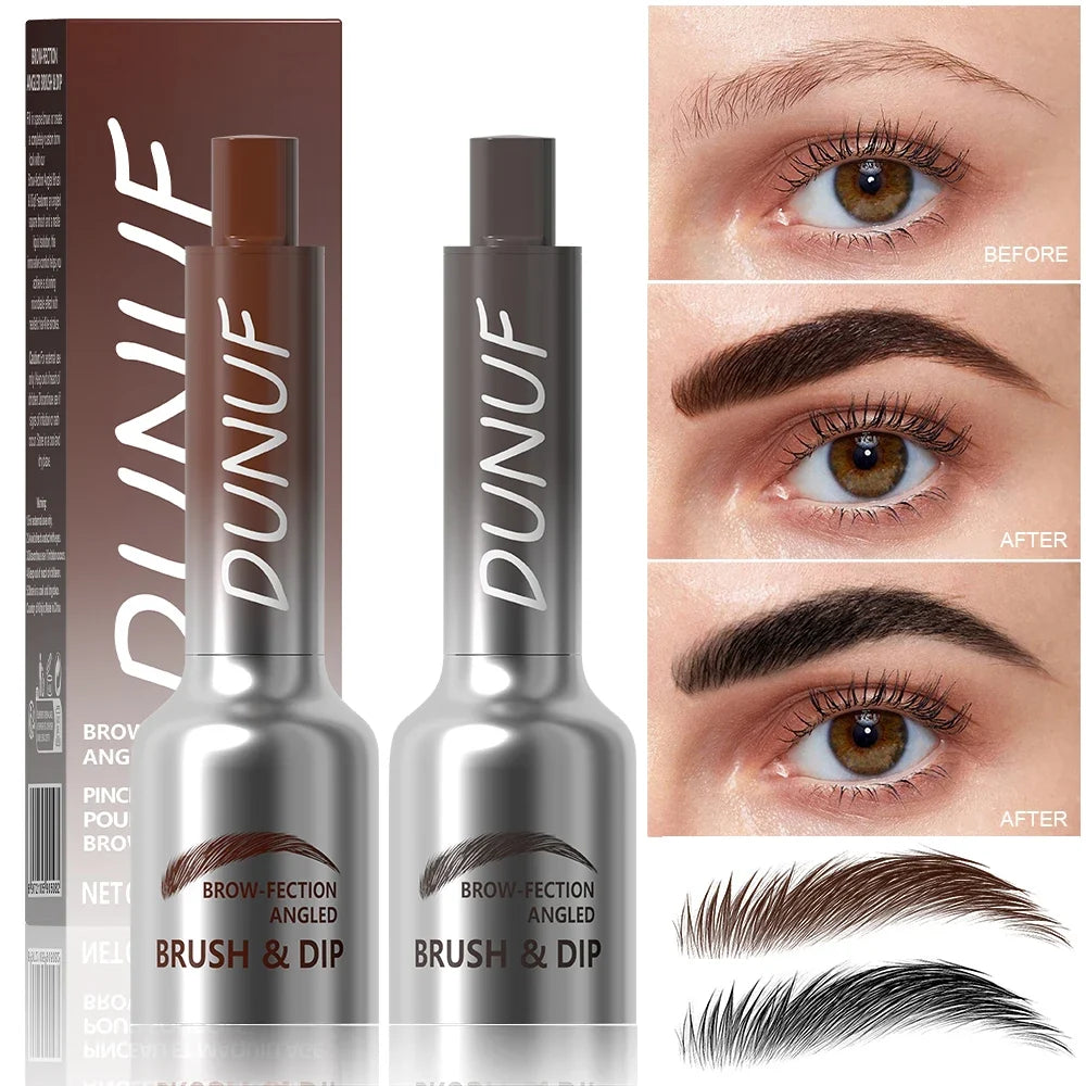 DUNUF 3D Waterproof Eyebrow Pencil – Anti-Smudge Cream