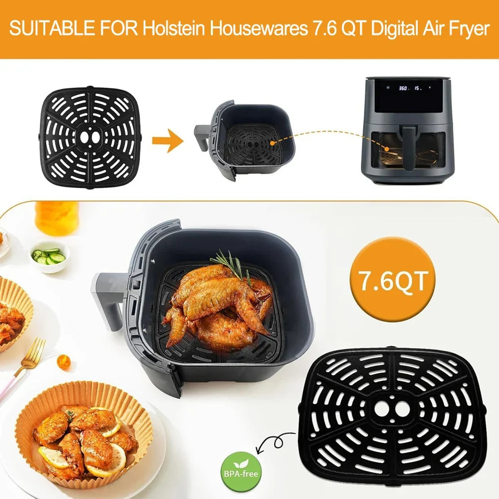 Air Fryer Grill Plate for Holstein Housewares | Non-Stick