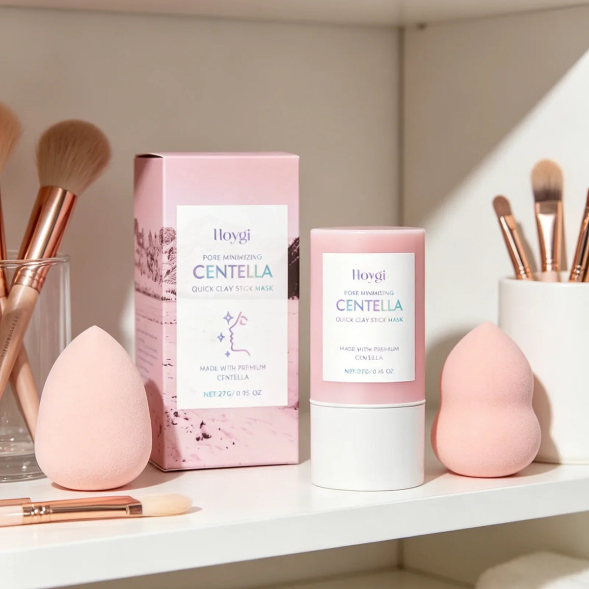 Hoygi Centella Clay Stick Mask – Pore Minimizing & Moisturizing
