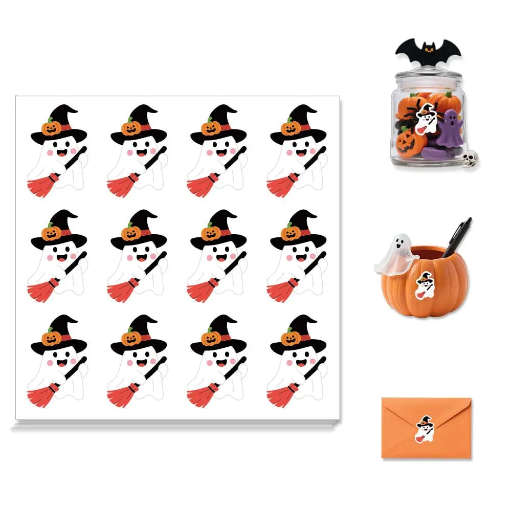 240 Pcs Self-Adhesive Decorative Stickers – 12 Fun Patterns