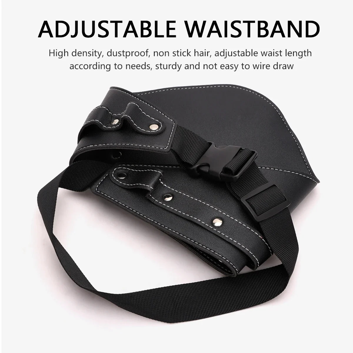 Barber Scissors Waist Pack | PU Leather Multi-Pocket Tool Belt