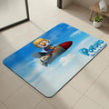 Pororo Penguin Diatomite Bath Mat – Quick Dry & Non-Slip