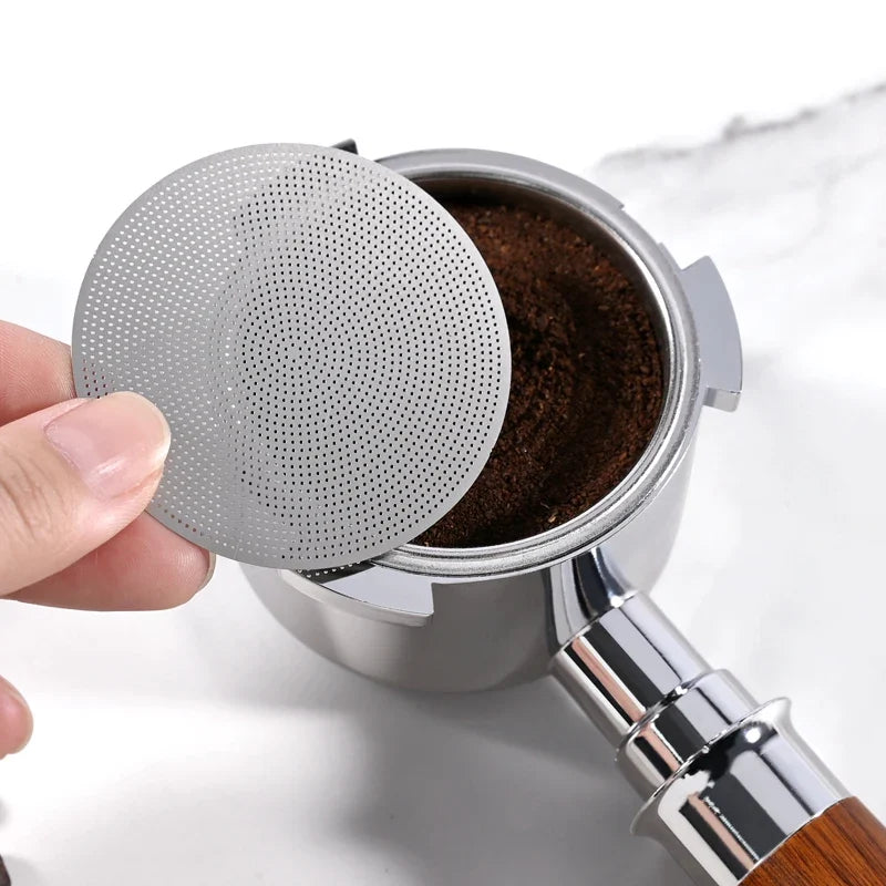 Espresso Puck Screen 51mm 54mm 58mm Reusable Stainless Filter