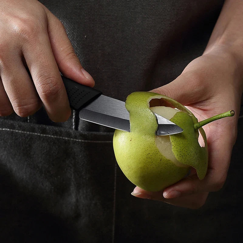 4-Inch Stainless Steel Paring Knife Set with Sheath | 1/3/6 Pack