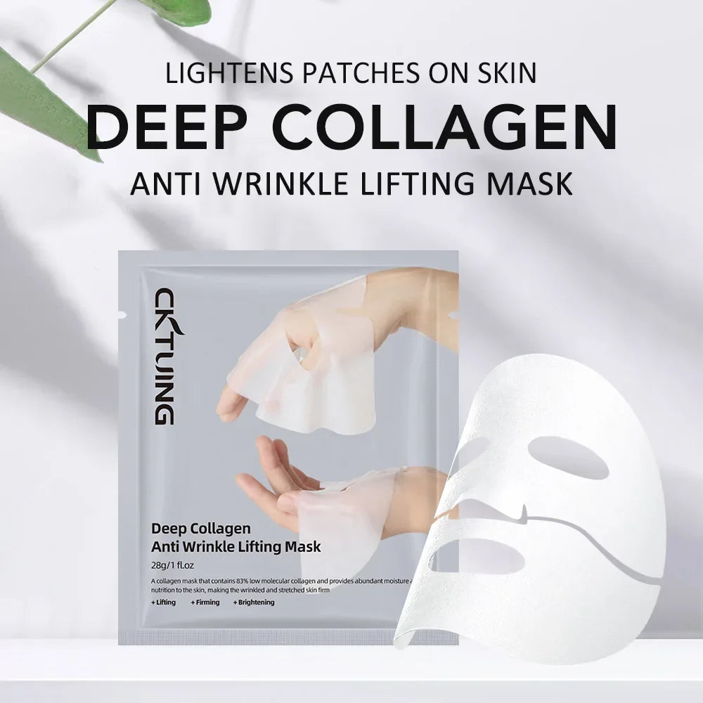 Collagen Face Masks Deep Hydrating Moisturizing Brightening Firming