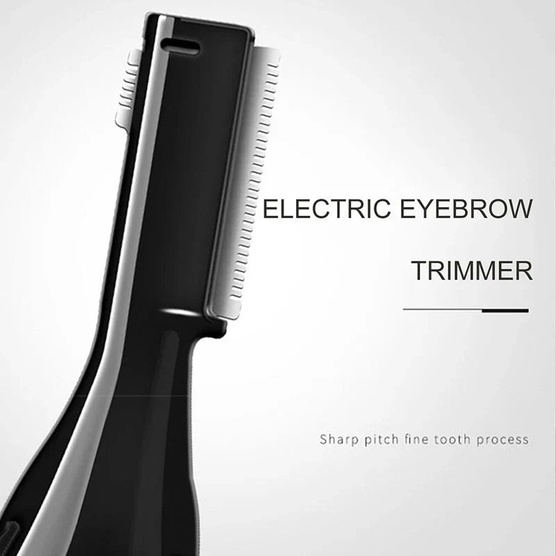 Double-Ended Electric Eyebrow Trimmer | USB Rechargeable