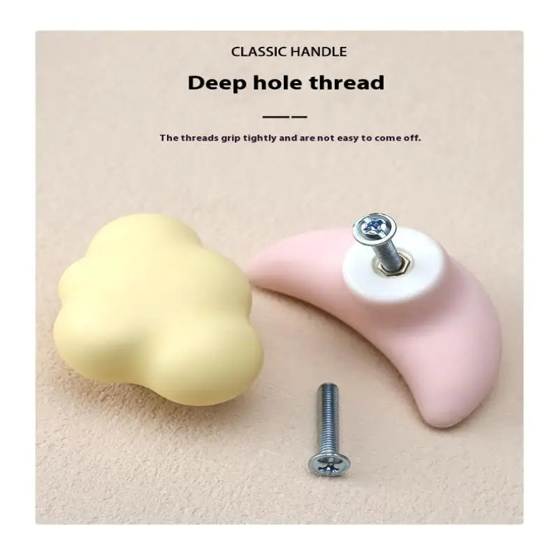 Children's Furniture Handles Nordic Ceramic Children Room Cabinet