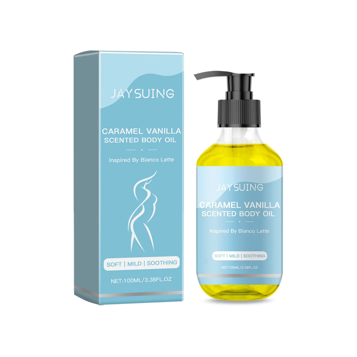 Caramel Vanilla Body Oil – Moisturize, Firm & Smooth Skin 100ml