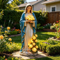 Resin Garden Statue Lamp – Waterproof LED Outdoor Lantern Decor