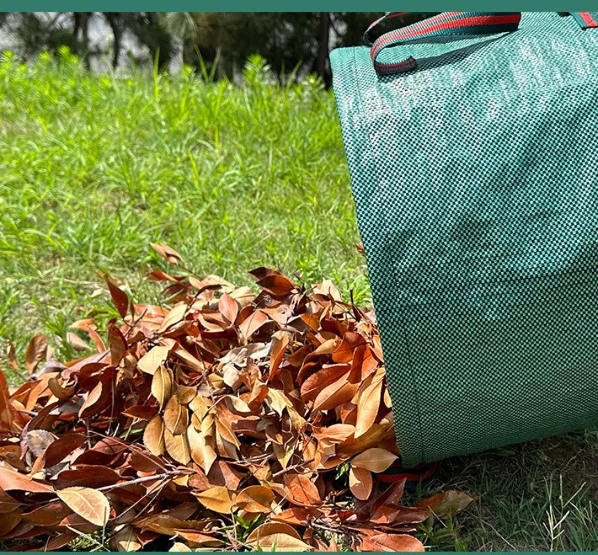 Outdoor Garden Leaf Branch Collection Bag Thickened Litter Waste