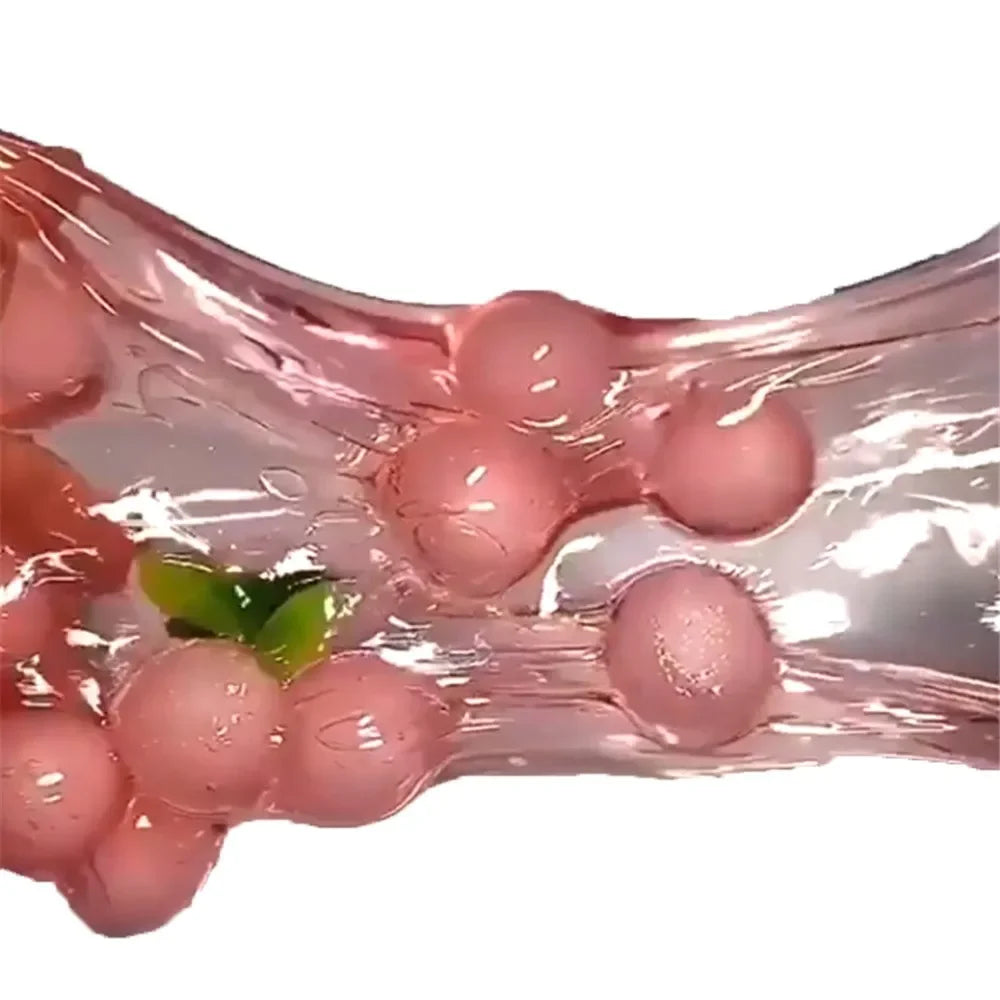 DIY Cloud Slime Toy – Peach Scented Color Mixing Putty for Kids