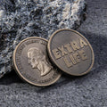 Ready Player One Extra Life Coin – Metal Cosplay Prop Collectible