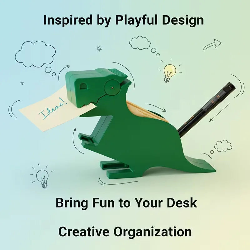Desktop Desk Organizer & Note Clip Storage Box | Home Office