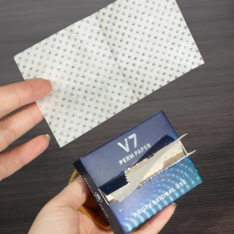 Hair Perm End Papers 200pcs – Disposable Curling Papers