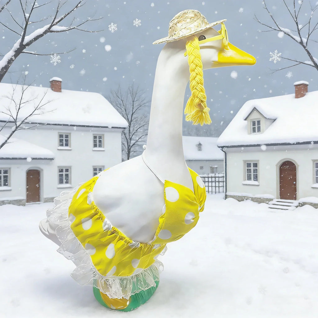 Porch Goose Bathrobe Costume – Cute Funny Goose Outfit