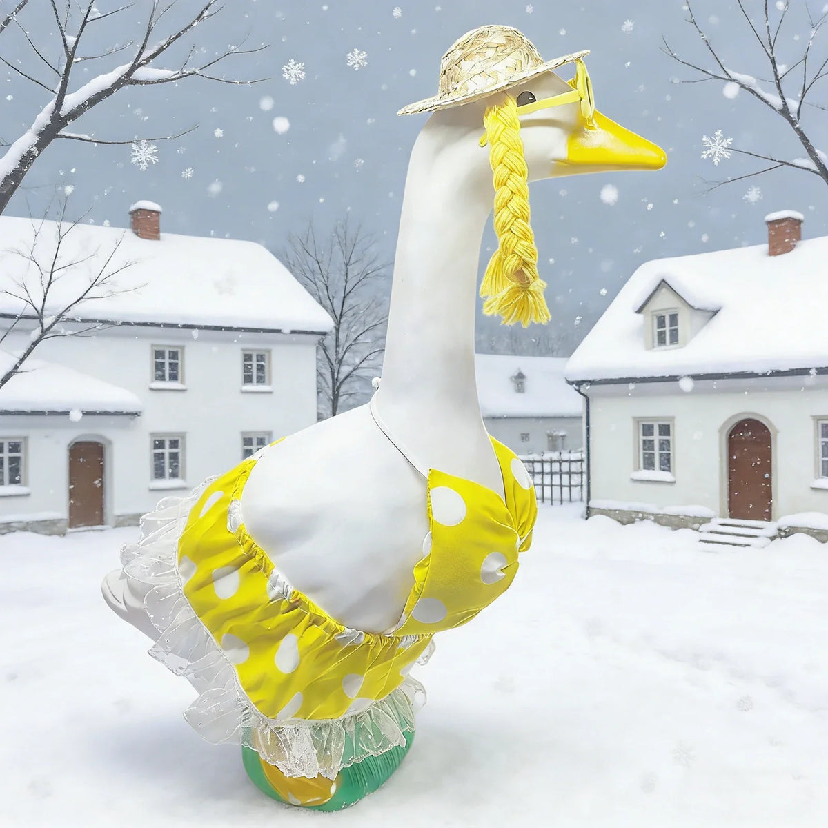 Porch Goose Bathrobe Costume – Cute Funny Goose Outfit