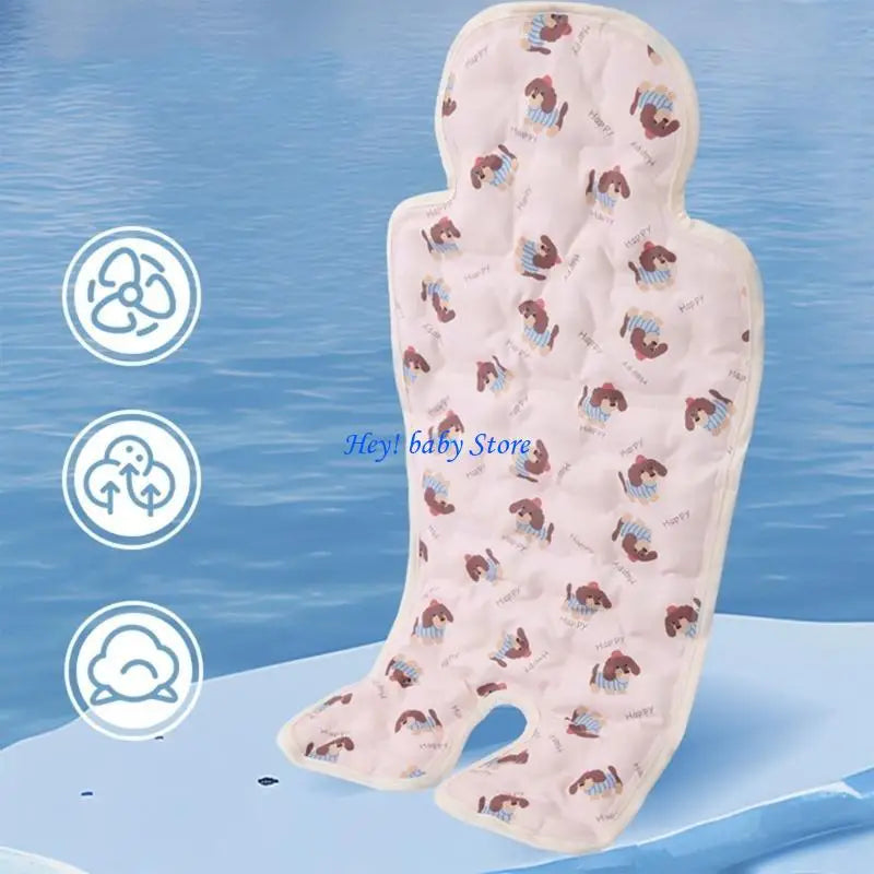 Baby Stroller Cooling Cushion | Infant Car Seat Printed Pad