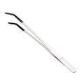 Reptile Feeding Tongs – 10.6" Stainless Steel Straight & Curved