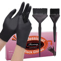 Professional Hair Dyeing Gloves & Brush Set – 3-Piece Kit
