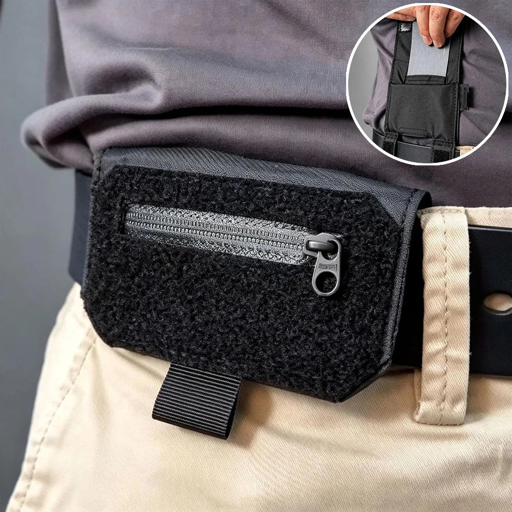 Slim Hidden Waist Belt Wallet – Anti-Theft Travel Pouch
