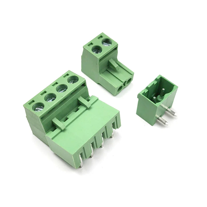 Pitch PCB Screw Terminal Block Connector Closed PlUG-IN Plug Socket