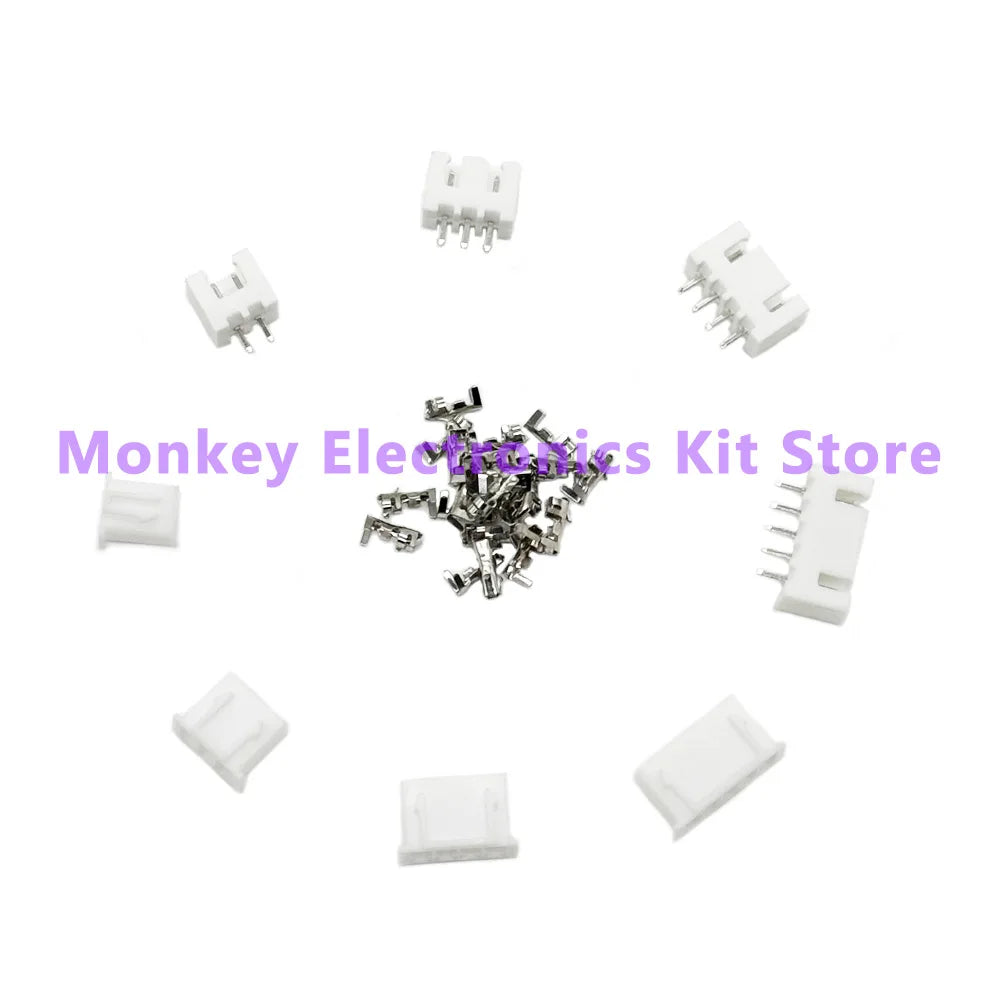 230Pcs JST PH 2.0mm XH 2.54mm Crimp Connector Terminal Kit