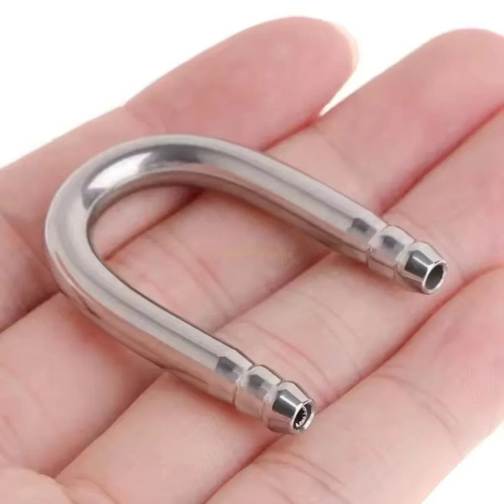 U-Shape Stainless Steel Aquarium CO2 & Air Tube Connector