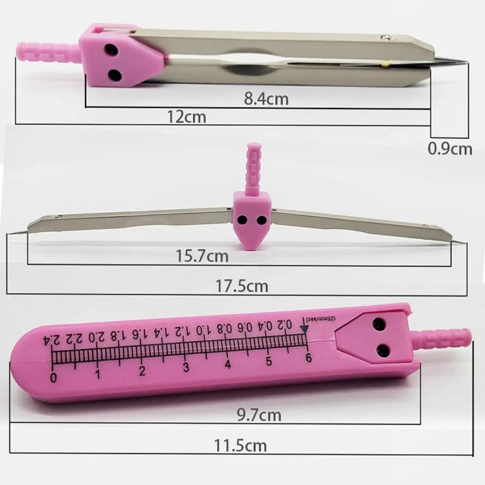 Metal ECG Calipers – Precision Graduated Measuring Compass