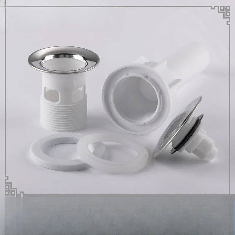 Pop Up Drain Stopper – Black, Chrome & Bronze Basin Drain