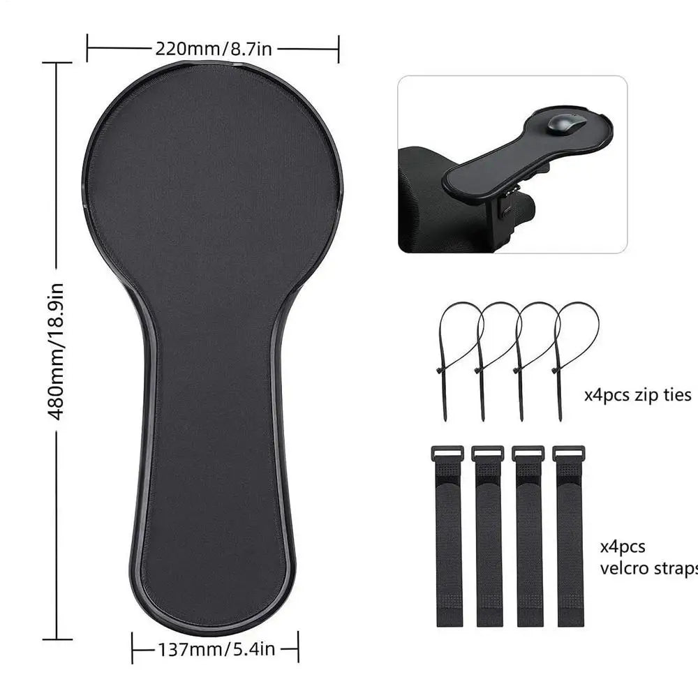 Armrest Desk Extender Computer Arm Support Pad Ergonomic Design Chair