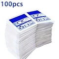 100-Pack Disposable Lens Wipes for Glasses & Phone Screens