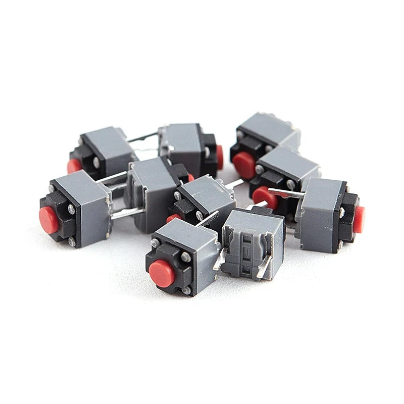 Kailh Silent Micro Switch 6×6×7.3mm – 10 Pack Mouse Buttons