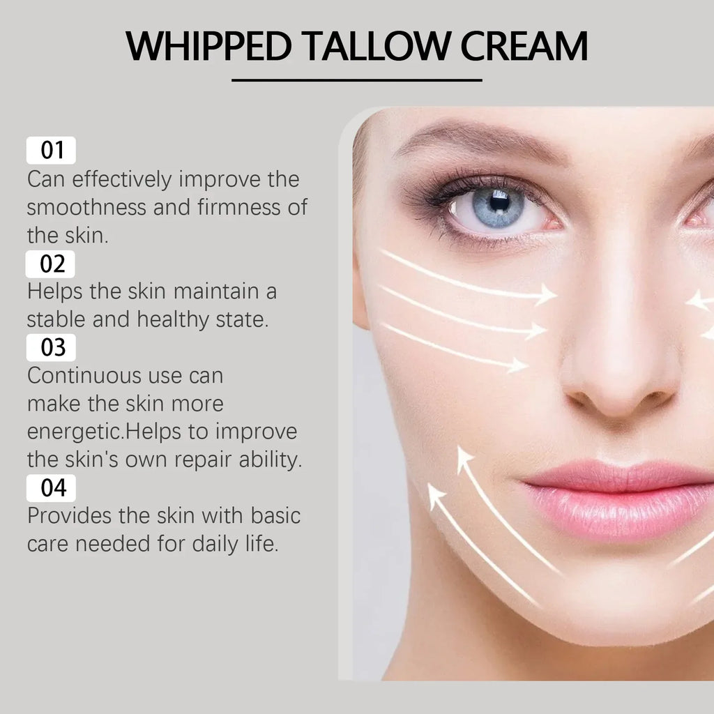 Ouhoe Tallow Face Cream – Firming, Hydrating & Pore Care 120g
