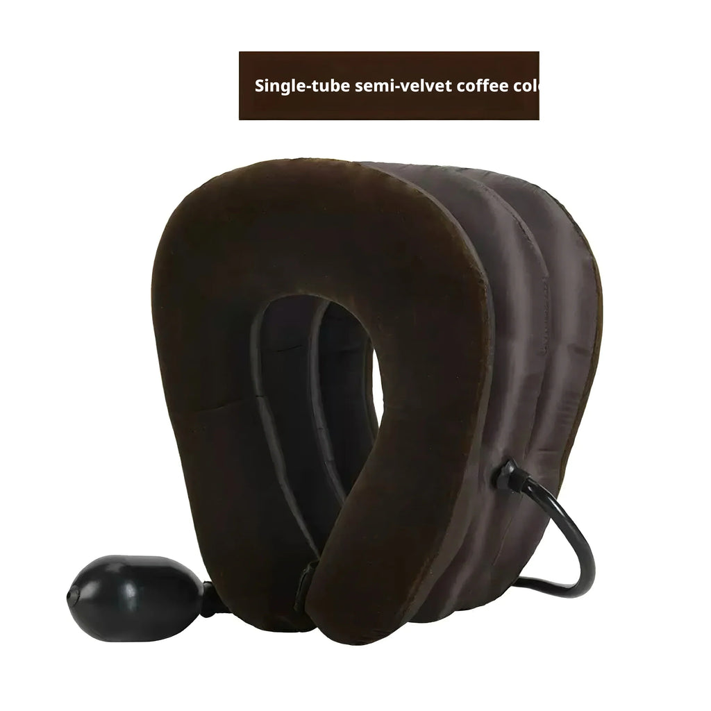 3-Layer Inflatable Cervical Neck Traction & Support Pillow