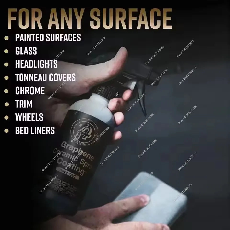 Advanced Graphene Ceramic Spray Coating 18+Month Sprayable Oxide Cars