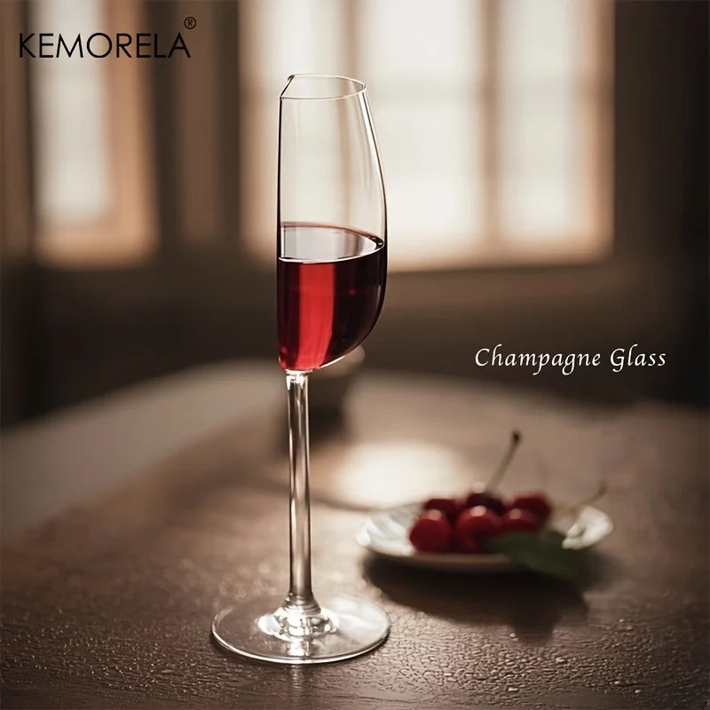 European Novelty Wine & Champagne Glass Set | KEMORELA 1/2 PCS