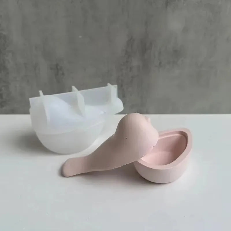 Bird Shape Silicone Mold – Resin, Chocolate & Craft Mould