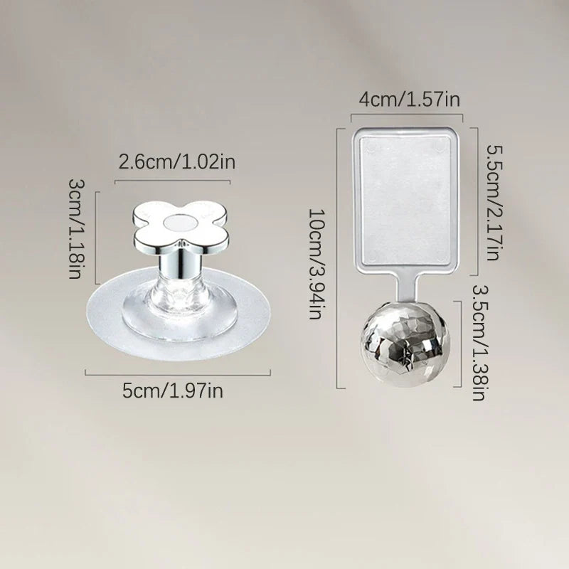 Toilet Lid Lifter Self-adhesive Seat Avoid Touching Cover Handle