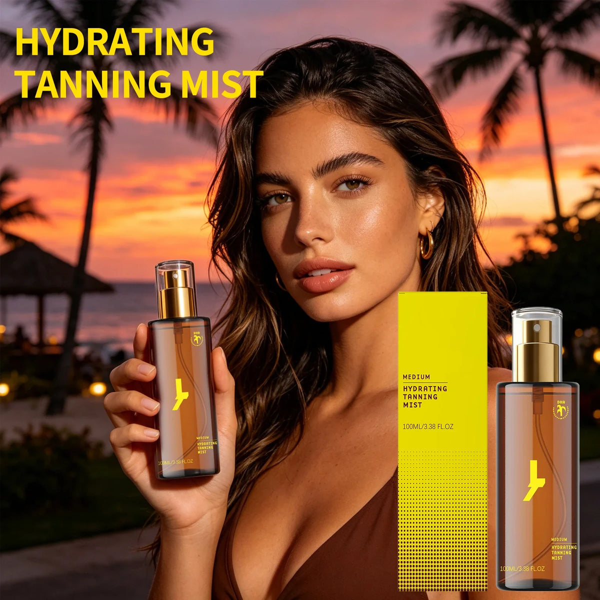 Sunless Self-Tanning Spray – Natural Bronze Glow | 100ml