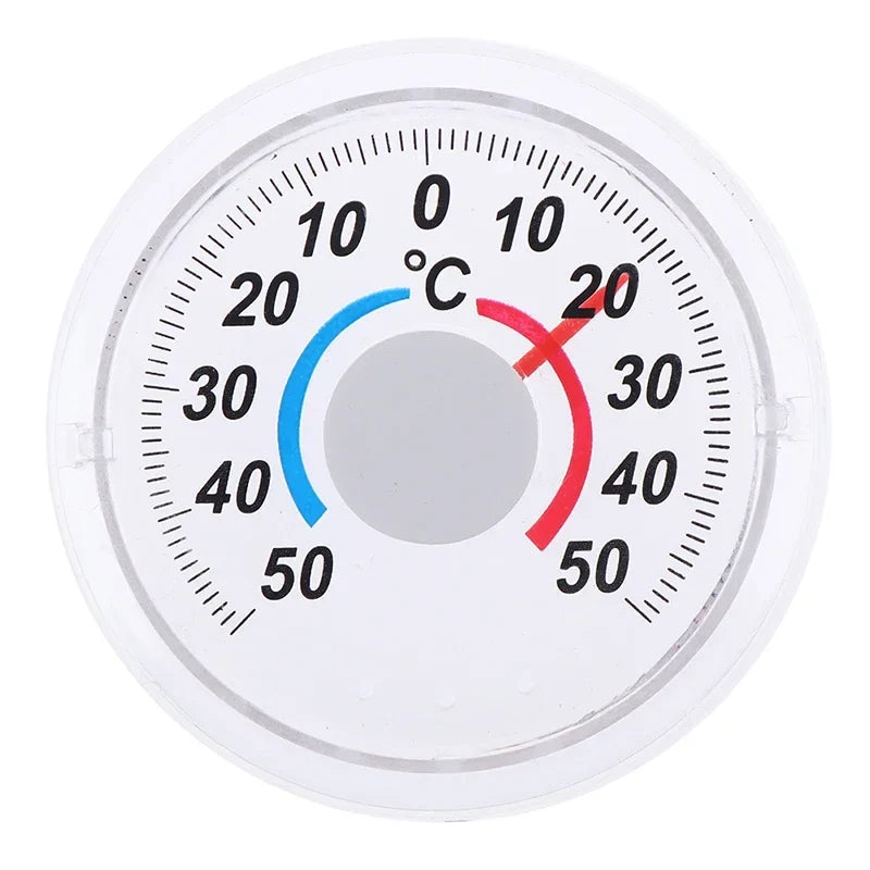 Indoor Outdoor Window Dial Thermometer | -50°C to 50°C Gauge